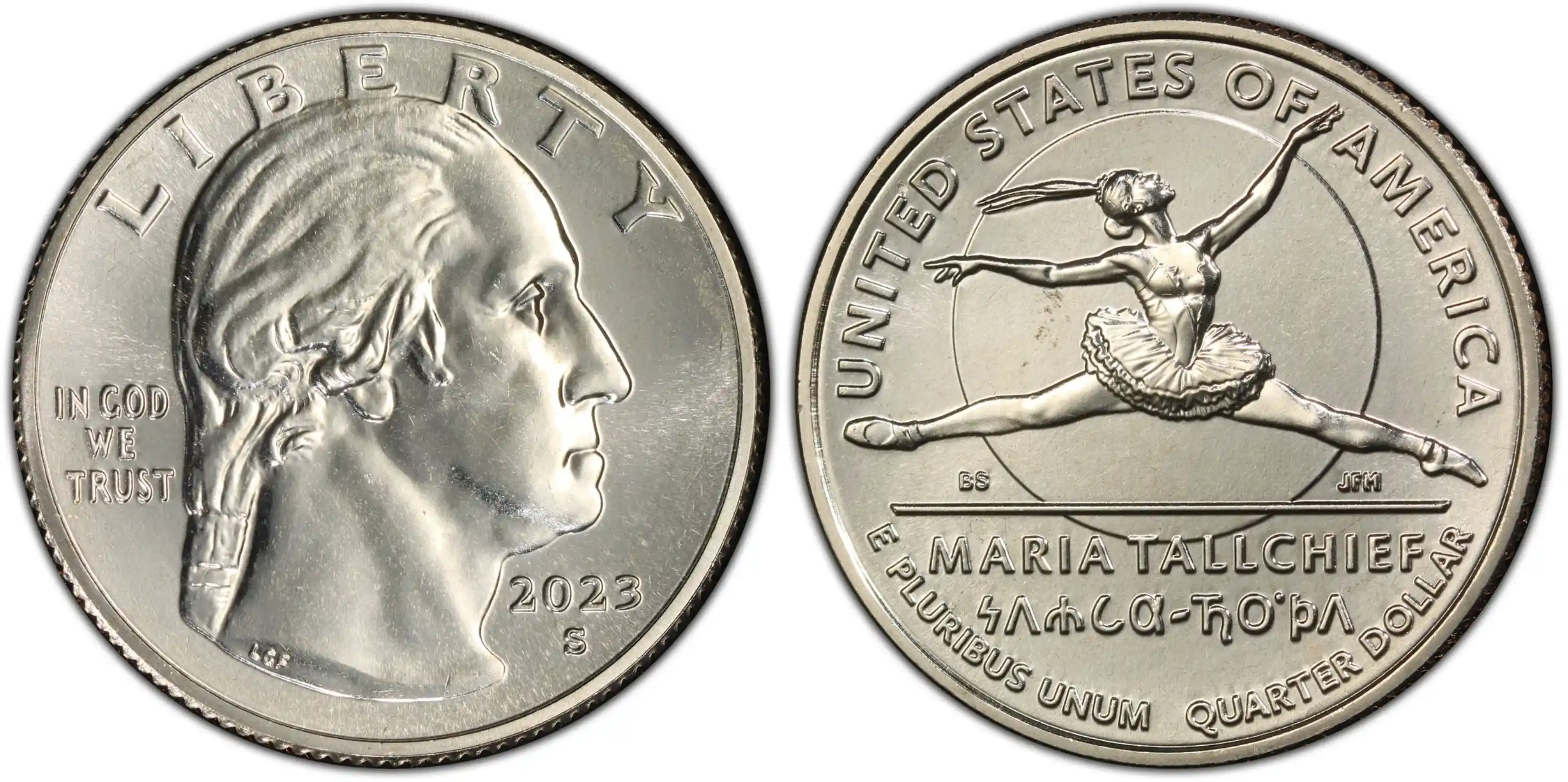 2023 S Maria Tallchief Quarter